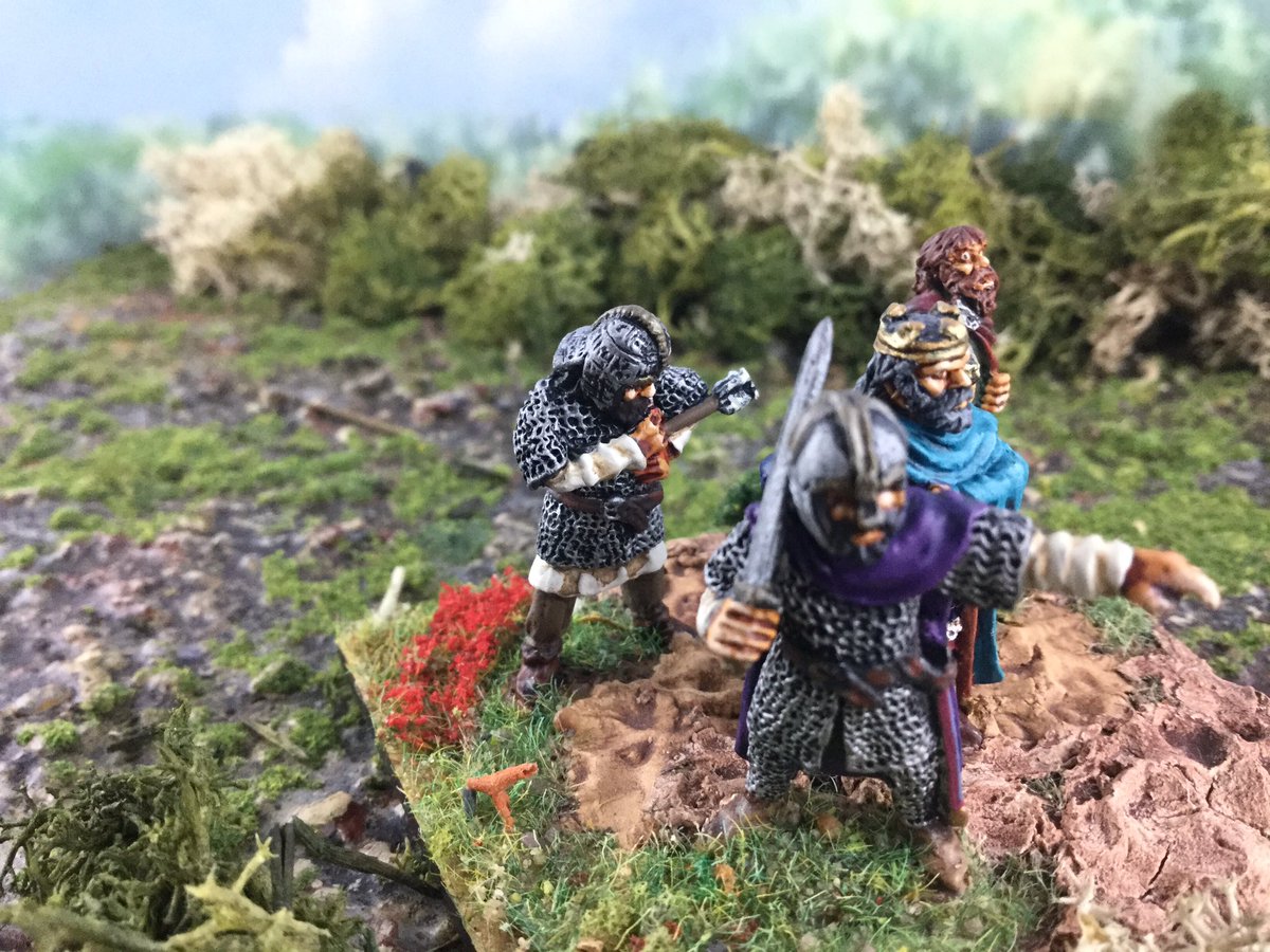 Oldwargamer's tweet photo. #Saxon #command #Alfred #LastKingdom #Darkages #BlacktreeDesign #miniatures #25mm #Bard #wargamer #warmongers https://t.co/YzMQftfv67