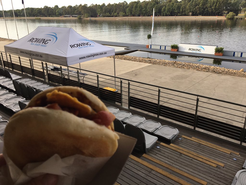 Breakfast of champions <a href="/rowingnsw/">Rowing NSW</a> Trickett grade champs! #TigerFuel