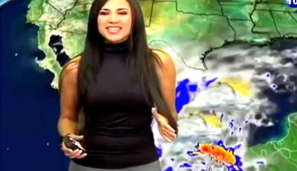 Weather girl viral revealed intended | Scoopnest.