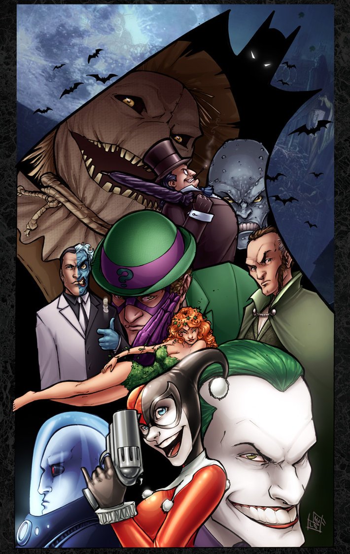 Batman Villain Fan Art