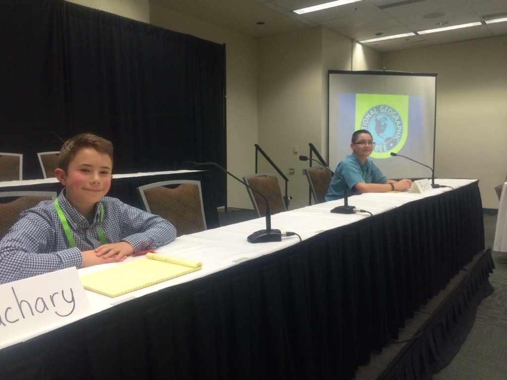 alaskageo's tweet photo. #natgeobee down to the championship round at AK state geo bee https://t.co/MIC8rCnQNt