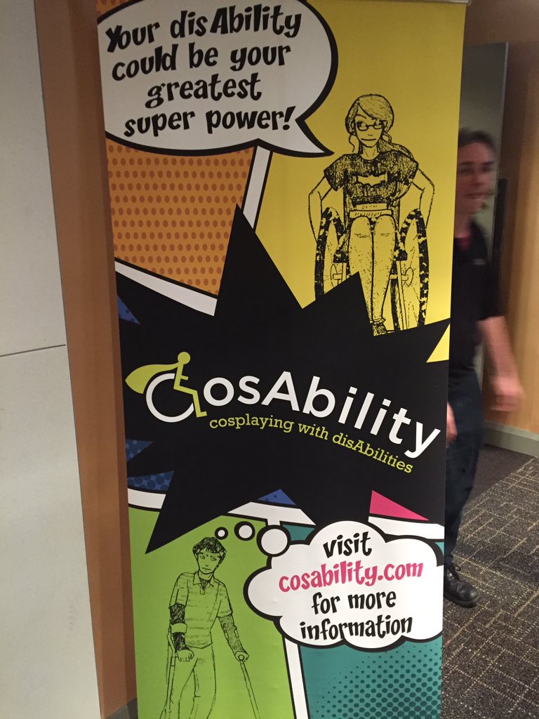 MindsEyeRadio's tweet photo. In #cosability - a panel on how to #cosplay with a #disability #WizardWorld2016 https://t.co/4QKDyTogGt