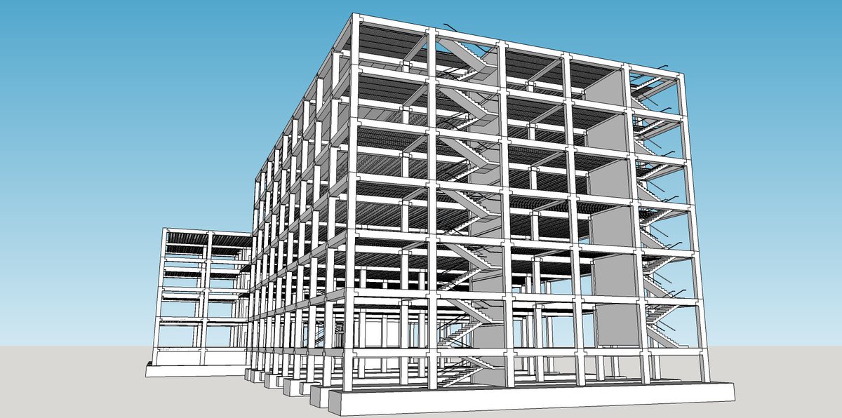 mario_jsg's tweet photo. Nueva actualización del proyecto #horrender !
Con ustedes, la estructura del edificio, 100% prefabricado ibérico https://t.co/dRNiM38nN6