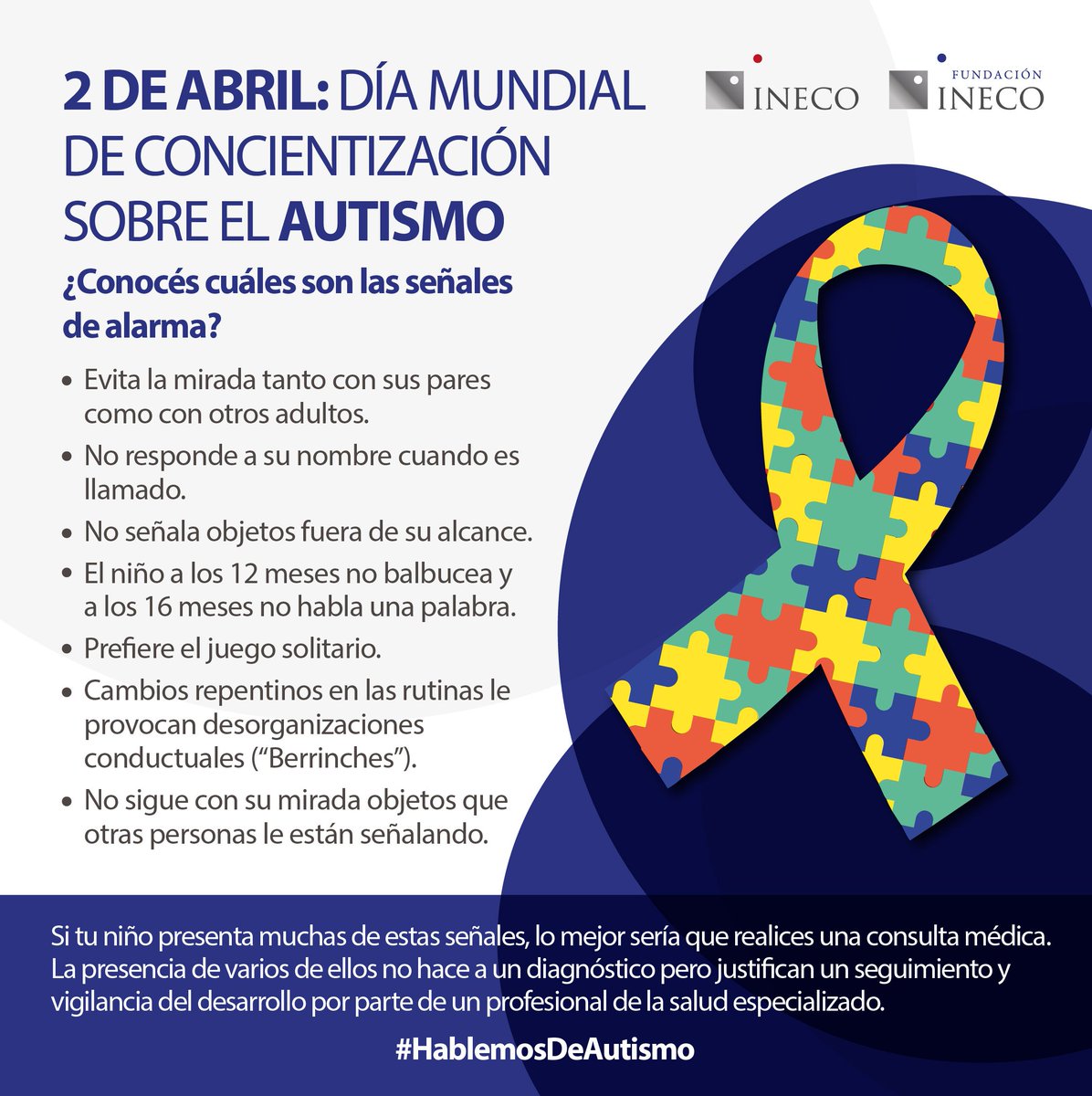 INECOArgentina's tweet photo. 02/04 Día Mundial de la Concientización sobre Autismo #HablemosDeAutismo https://t.co/lkMXosBfdY