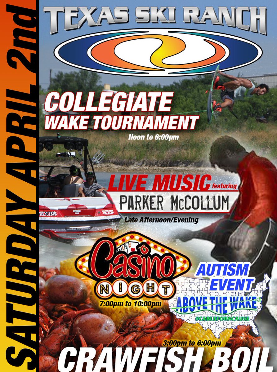 TexasSkiRanch's tweet photo. #cable4aCause big day at TSR tomorrow. https://t.co/CQM0VXCqMs