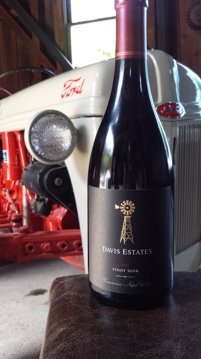 No joke, our Pinot Noir is delicious! #NapaValley #PinotNoir #DavisEstates