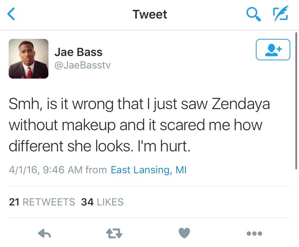 basicwhytechick's tweet photo. Reasons why I love Zendaya https://t.co/Jp18yUVpHj