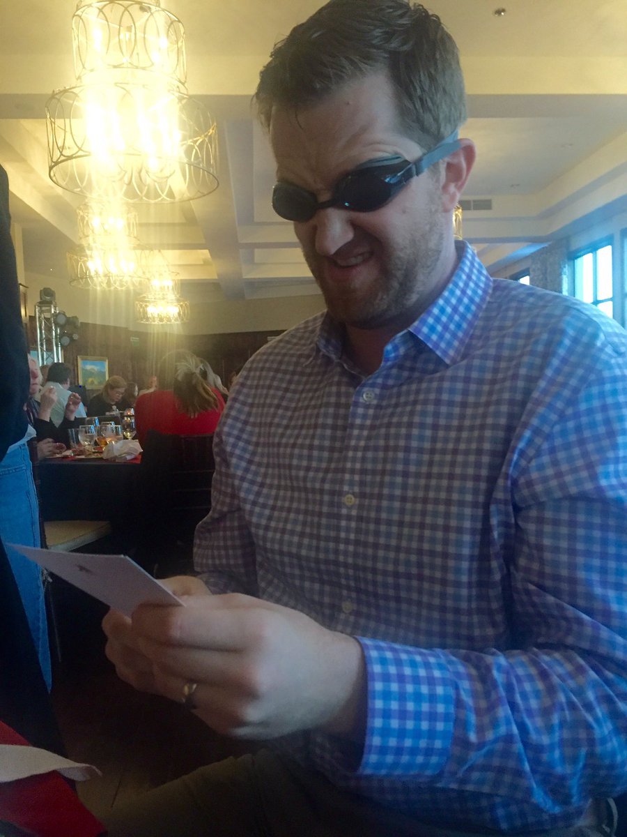 Jim's getting ready for his big speech @ #SwimBiz