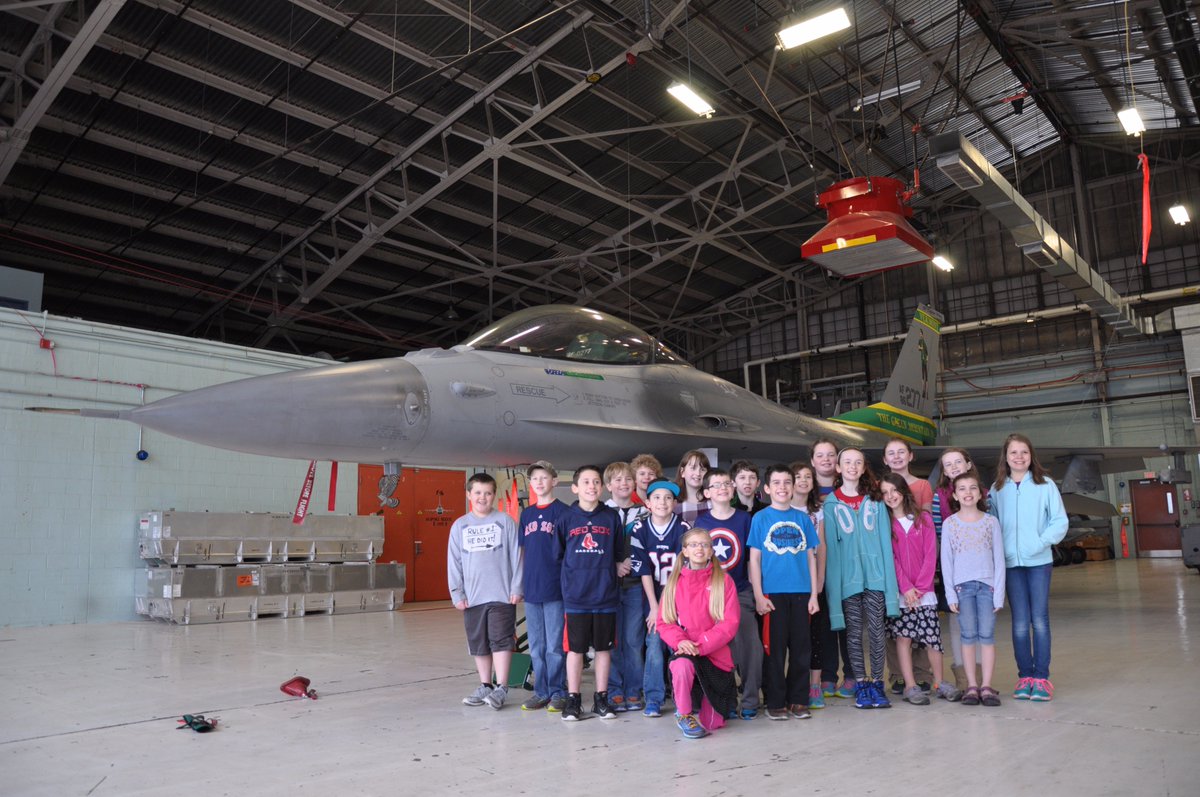 PrincipalChrisD's tweet photo. Fletcher 5th graders learning about STEM at StarBase in Burlington today. #FWSU #AirForce #vted #STEM #StarBaseVT https://t.co/e3RHXKrPbV