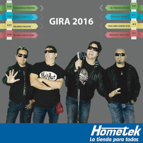 LosRabanes's tweet photo. No te pierdas ninguna fecha de nuestro #rabanesendirectotour2016 @HometekPanama https://t.co/UXwnvWZffz