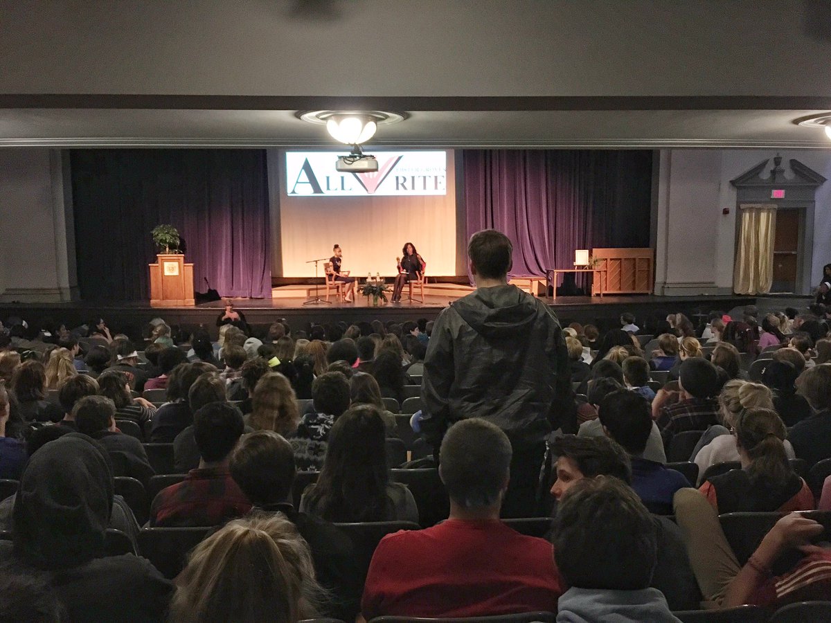 AllWriteWGHS's tweet photo. @ilyasahShabazz visited WGHS today for #AllWrite2016! https://t.co/PJegXNQoHx