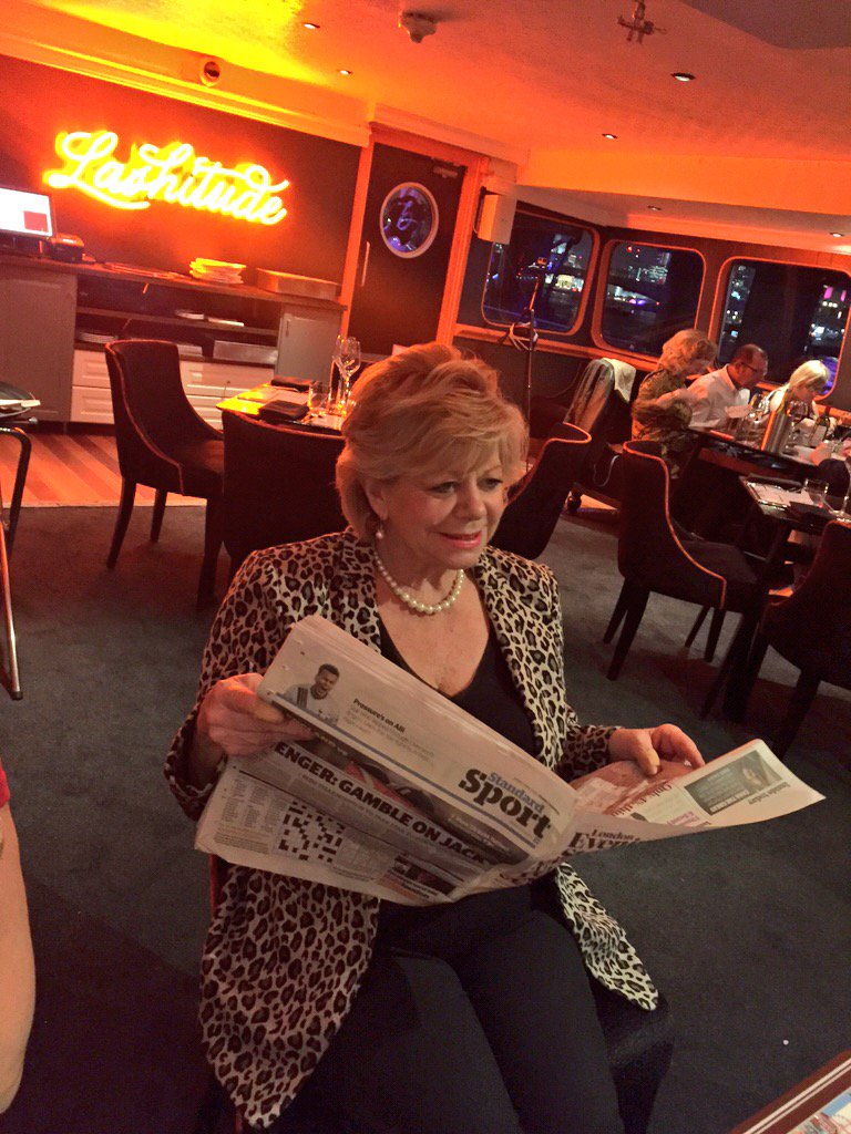 voiceinlondon's tweet photo. Lady #Lashitude is in the house @tourismchamp 
#goodshipbenefit 
@Hispaniola @BenefitUK https://t.co/DqiqCN5JPb