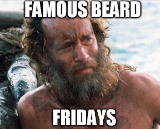 That beard and a friend named Wilson... what else does a man need? #famousbeards