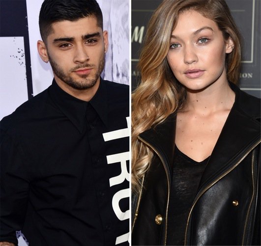 Zayn Malik ve Gigi Hadid New York’ta Apartmandan Çıkarken Görüntülendi. 