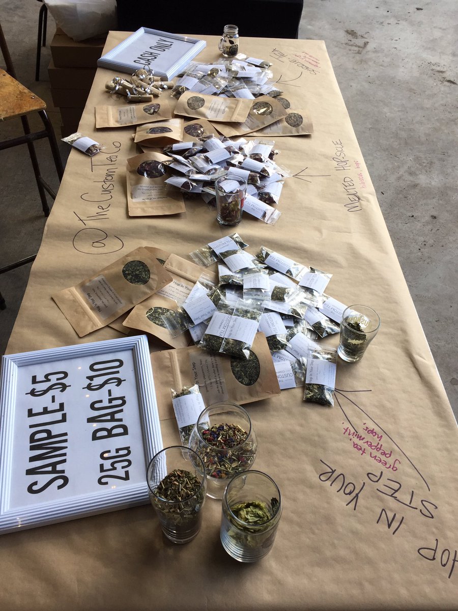 TheCustomTeaCo's tweet image. Come say hi at @ladiesdrinkbeer #bevybrewfest!