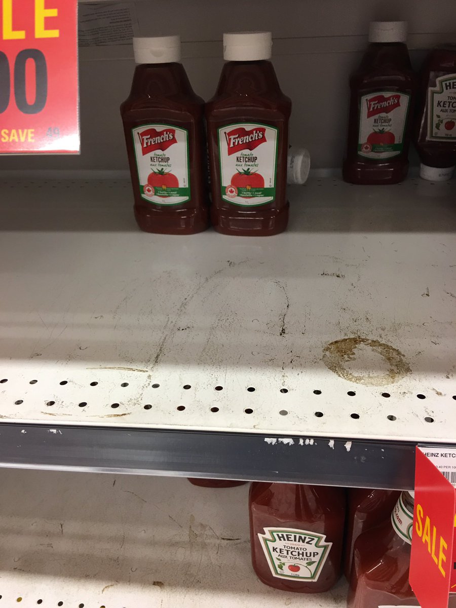 It looks as tho the winner is... <a href="/Frenchs/">French's</a> ketchup!  <a href="/LoblawsON/">Loblaws</a>  #GoOntarioTomatoes