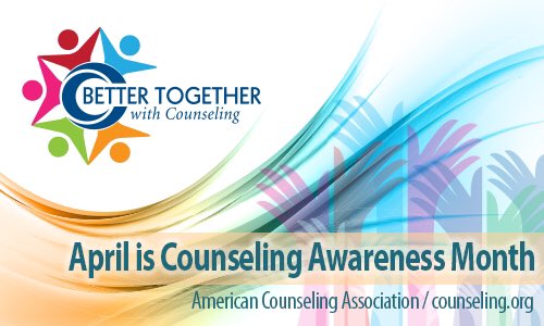 ShermanLakewood's tweet photo. April is Counseling Awareness Month https://t.co/UrnsA2pHIN https://t.co/8oxevStFz1