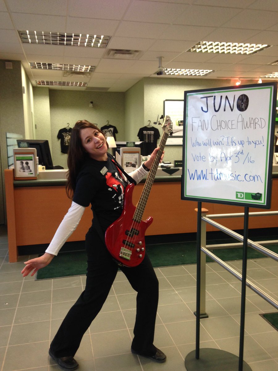 MandyKwasnica's tweet photo. #JUNOS fun @Td6634 Parkwest.  Vote for you #JUNOFanChoice today!  Who will win?  It's up to you! https://t.co/EUhdExj0B2