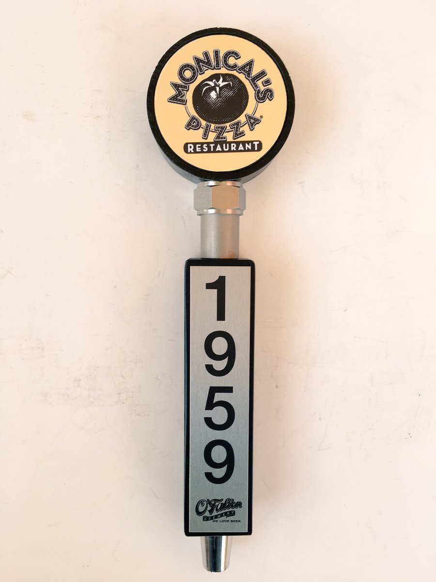 beartaps's tweet image. Custom #beertap handle for @Monicals_Pizza. #pizza #taphandle #beartaps #forageforbeer #draftbeer