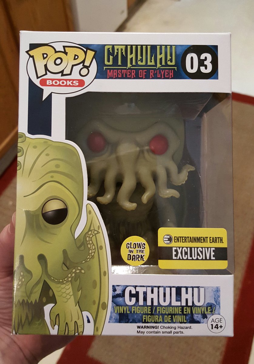 Red_Zombie_615's tweet photo. A very merry Unbirthday to me! 😍😍❤❤ #cthulhu #bestgiftever https://t.co/boXEyHxTra