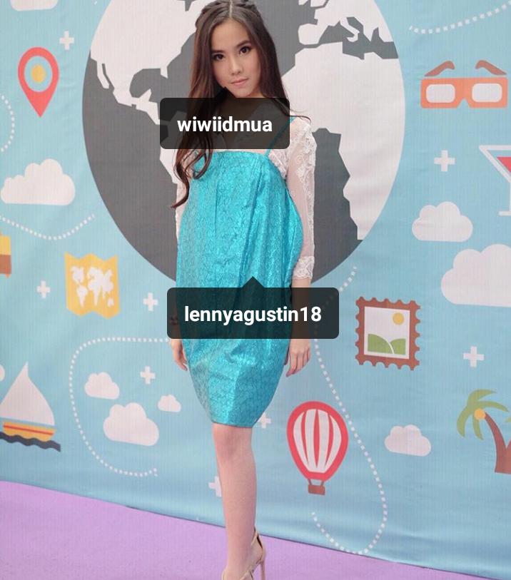 Throwback Chelsea with make up and beautiful dress ❤ <a href="/AgathaChelsea18/">agatha chelsea</a>