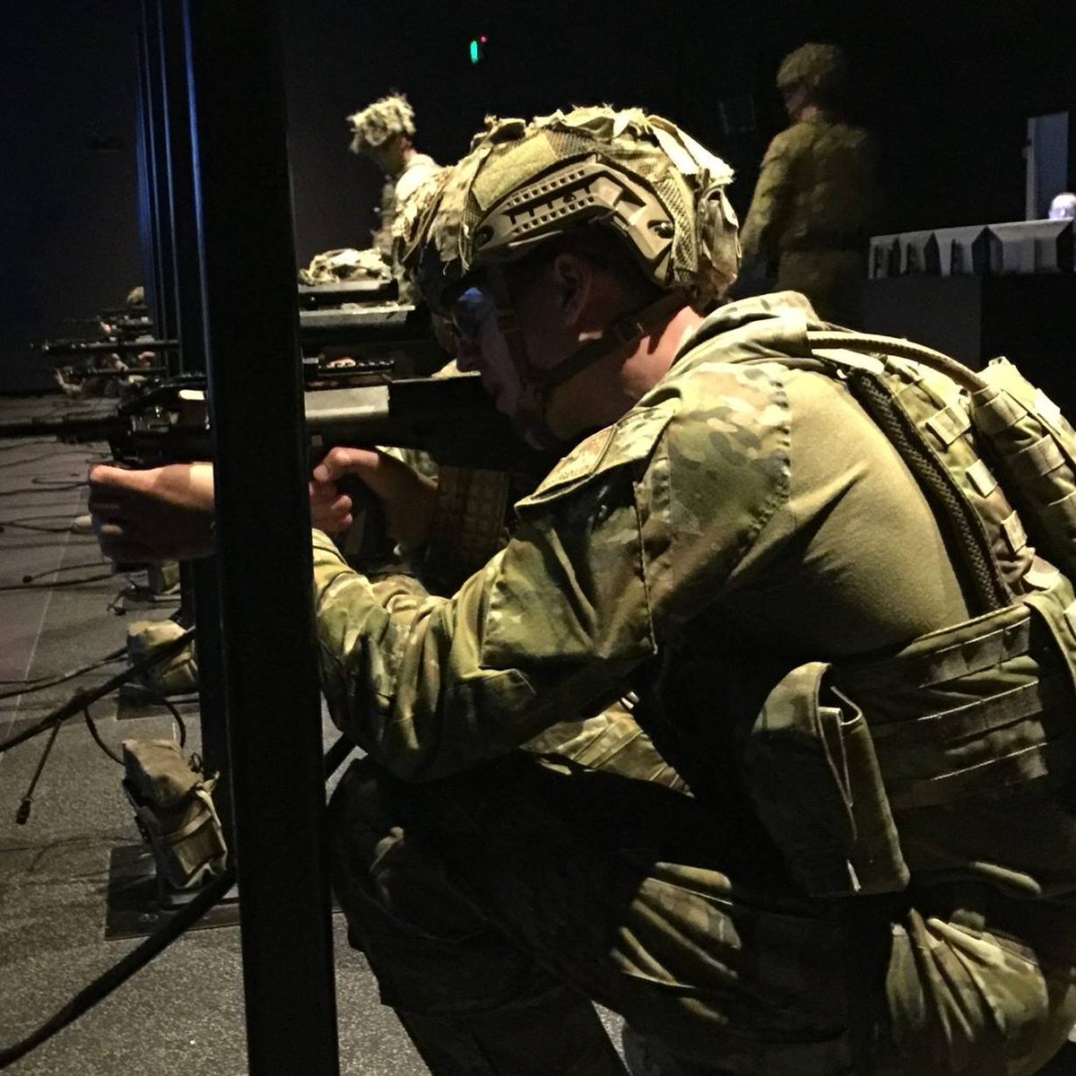 7th_RAR's tweet photo. Using #simulation to improve realism in shooting scenarios. #brilliantatthebasics #PigBn #DutyFirst #totheobjective https://t.co/bqkGaHoA2U