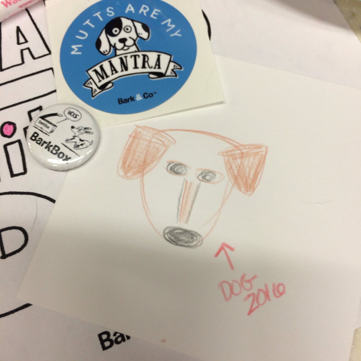 EllaInTheCity's tweet photo. My little person's drawing skills need some work. #BarkLive https://t.co/EbGWzmNBd5