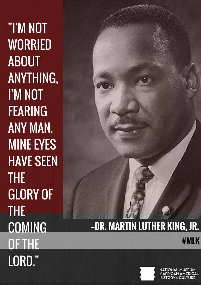 Seeing the world through the eyes of Dr. King – Part I