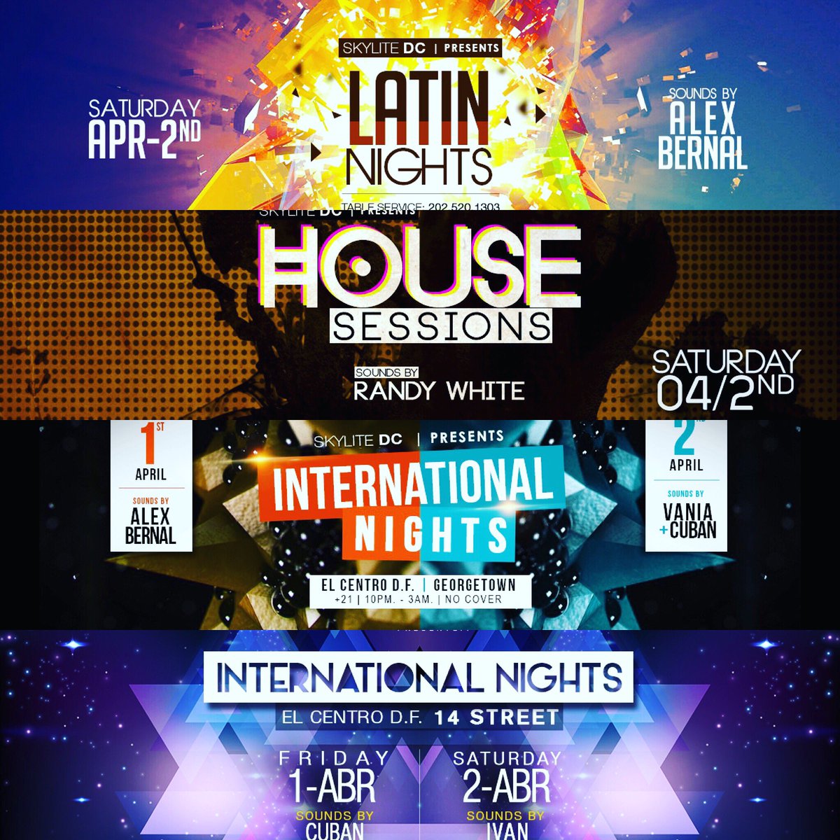 skylitedc's tweet photo. We've got you covered for Saturday Night ! #OnlywithSkyliteDC https://t.co/nlJ4WXU9jg