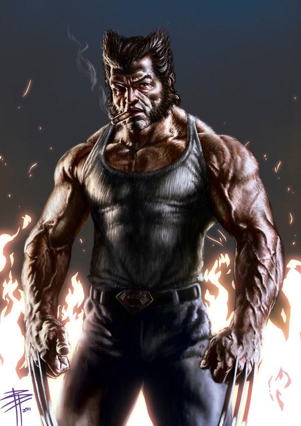 This is hugh jackman my idol I wish he could still be wolverine