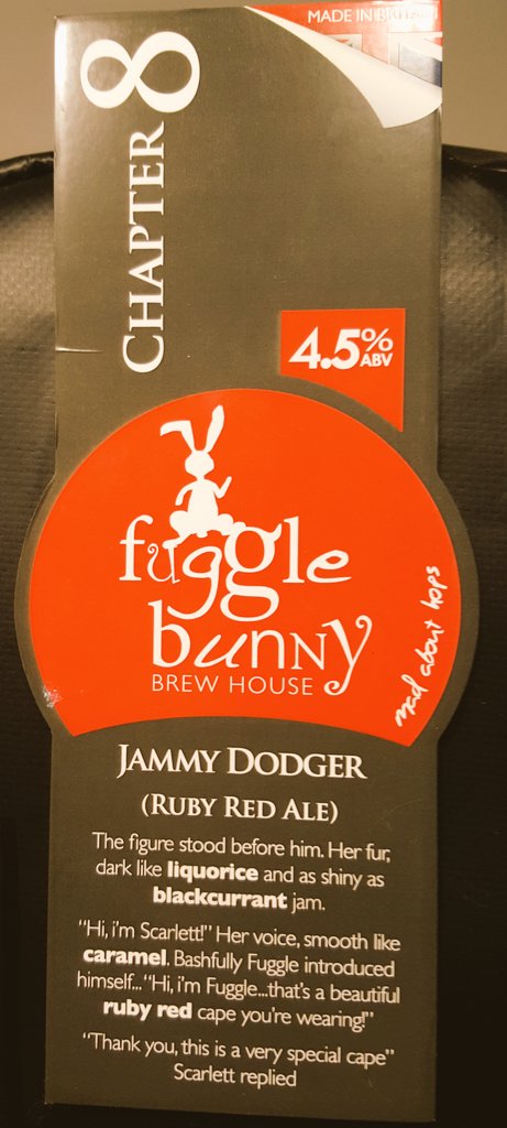 theroundrobinn's tweet photo. Jammy dodger &amp; Cotton Tail from @FuggleBunny both on for the Easter weekend &amp; both in fantastic condition! #realale https://t.co/iKTkUPaZPa