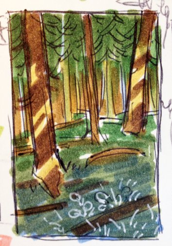 itty bitty drawings 