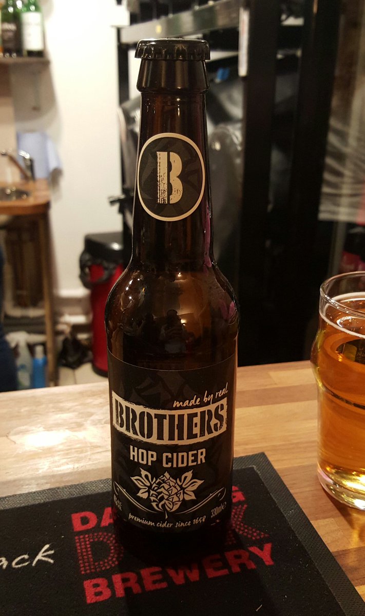 theroundrobinn's tweet photo. So lucky to have a sneek preview of @BrothersCider new hopped cider! Well balanced, tasty &amp; refreshing! #HoppyEaster https://t.co/C9HtPsAlKg