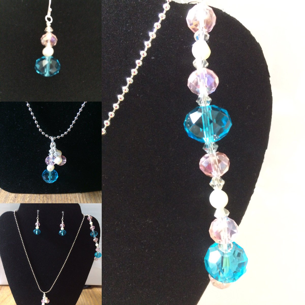 McPeakAngela's tweet image. This lovely set would be a wonderful gift for Easter or Mother's day! $20.00 set. #sharedcreativity #jewelry #crafts