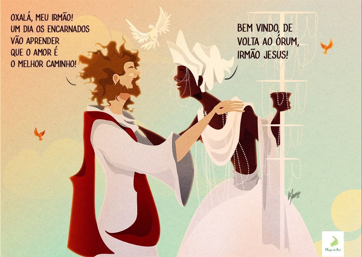 thaysmelyne's tweet photo. Salve Jesus Cristo, Epa Babá Oxalá! https://t.co/Bv9ZXnHRIf