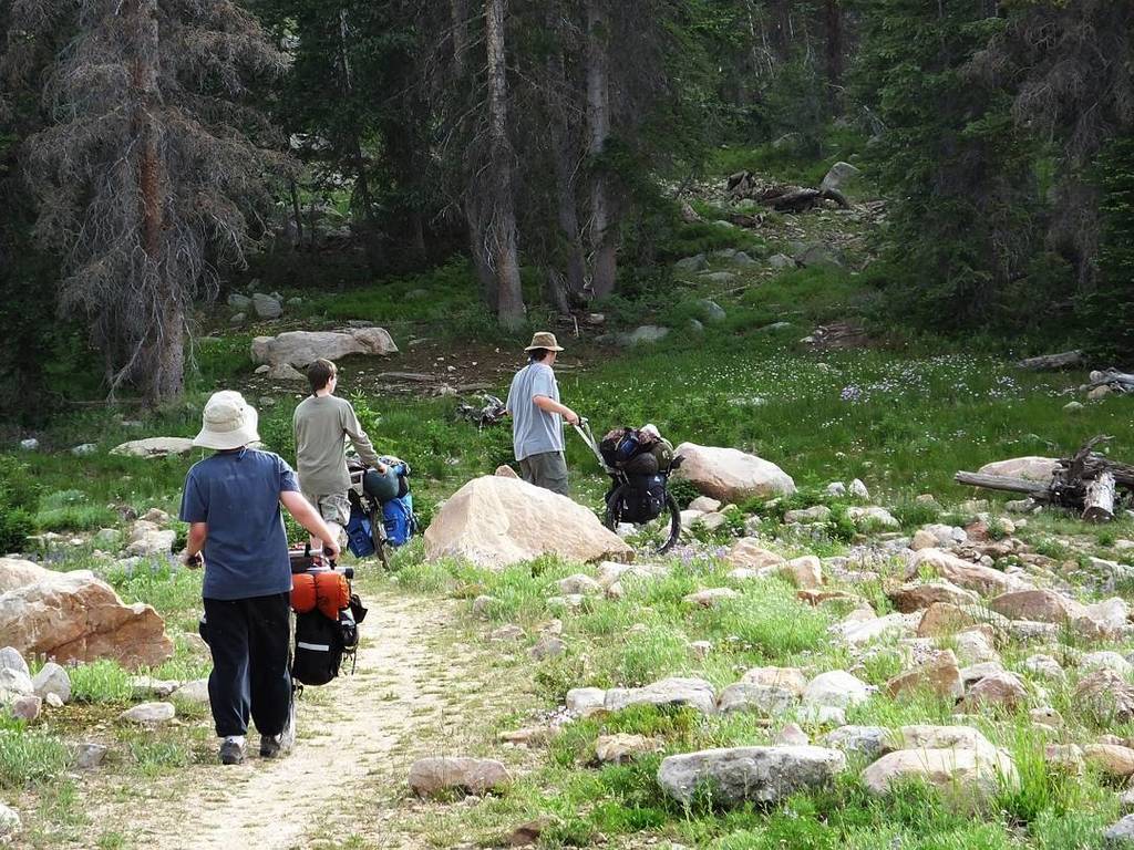SIDDHANTTIWARI's tweet photo. Backcountry pack trip with the boys. #packwheel #backpacking #backcountry #hikingtrail by packwheel https://t.co/tGoX1GVfff