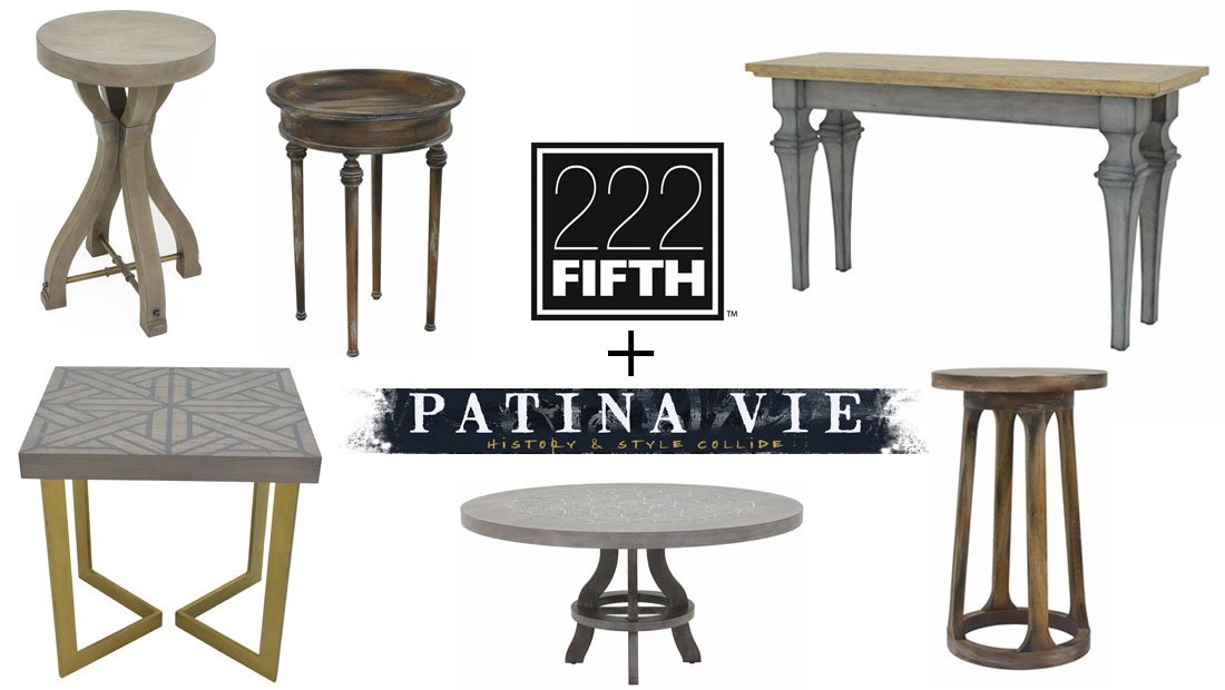 222Fifth's tweet image. Excited to launch #222Fifth exclusive furniture license with Patina Vie. Check out blog.222fifth.com/introducing-22…