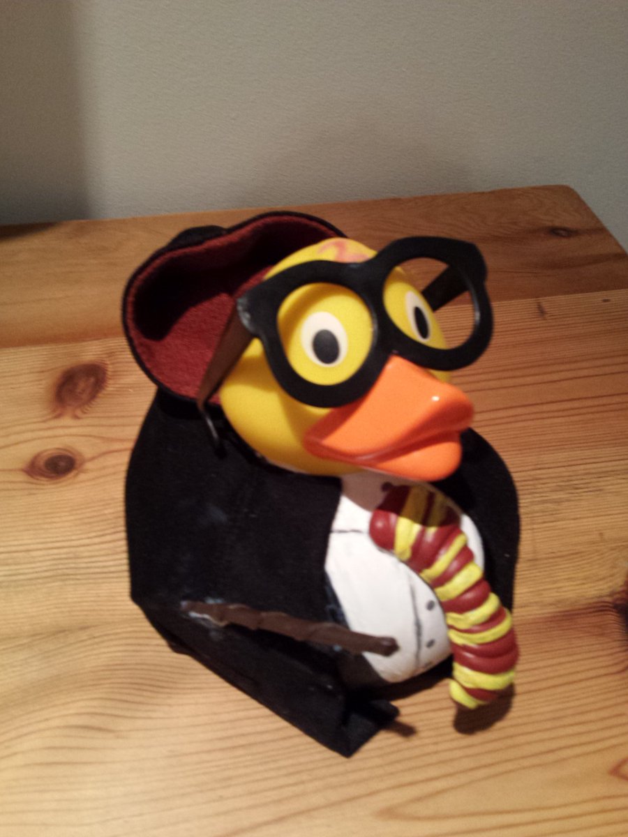 SyCharlton_Afc's tweet photo. @OldBargeDuchess harry 'theduck' potter
#duckrace #hertfordfun abbey's entry
#duckinggoodfun one more to go ๐ฐ https://t.co/ao00C4sfNB