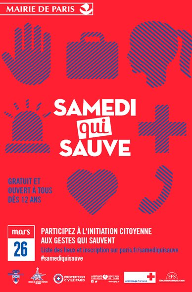 RDV demain à l'HDV et les mairies d’arrondissement pour le #SamediQuiSauve ! Inscrivez-vous: lc.cx/4PH3