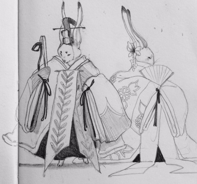 Some cute married bunnies 