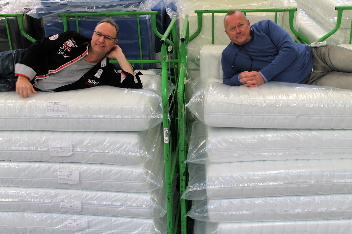 In menig vakantiepark slaap je op in Veendam gemaakte matrassen. Intertras maakt er veel. taffijncontext.nl