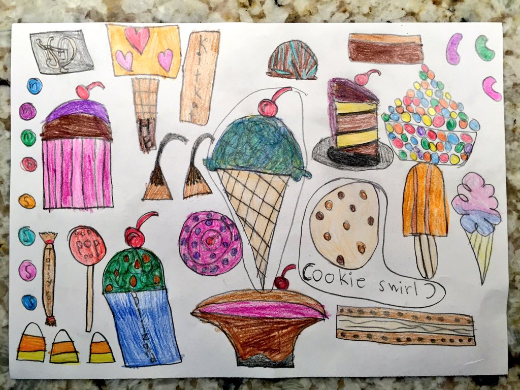 DawnWiggins's tweet photo. @CookieSwirlC My daughter Bryn drew these pictures for you. She is your biggest fan!! 🍪❤️🍪 https://t.co/5VZdHYn99C