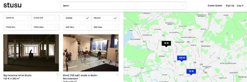 Happeningarts's tweet photo. Studio sublet website launches; #Airbnb for #artist #studio #Stusu @stusu4u >https://t.co/4u7uZHfBcS https://t.co/nobd4K0wbS
