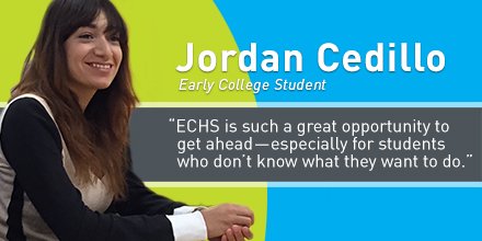 jfftweets's tweet photo. #Earlycollege was the "opportunity of a lifetime" for this student. Read why! https://t.co/X2gkPH7gVf #ECweek16 https://t.co/y1dj0eo4tl