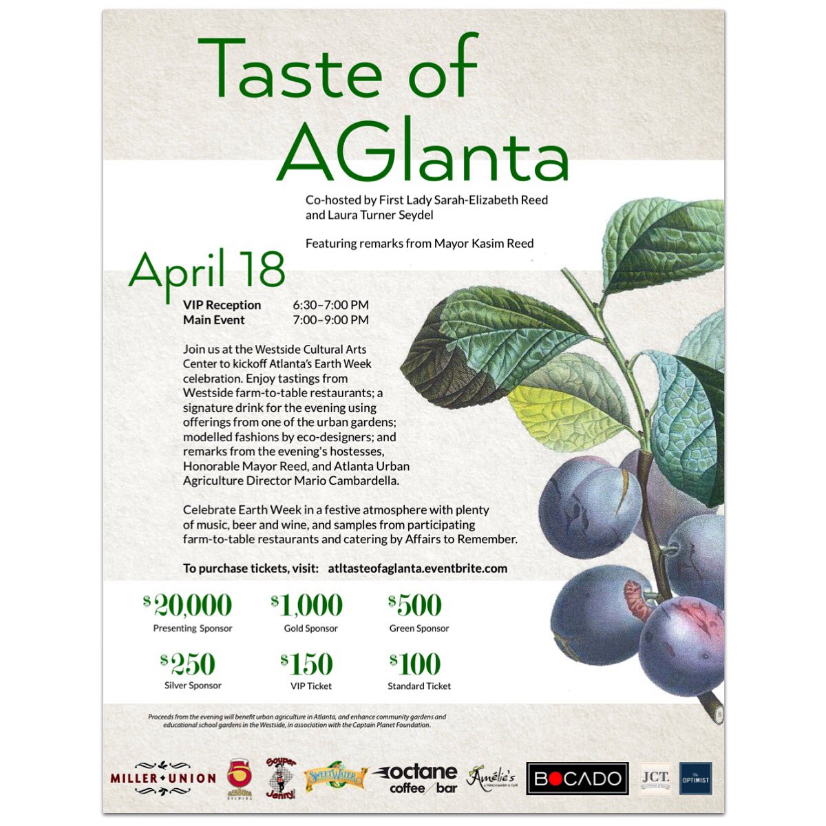 RootedGrp's tweet photo. Collaborating with the Atlanta Mayor's Office of Sustainability to kick off #Earthweek 2016! #AGlanta #rootedgroup https://t.co/9CCe8q4iWX