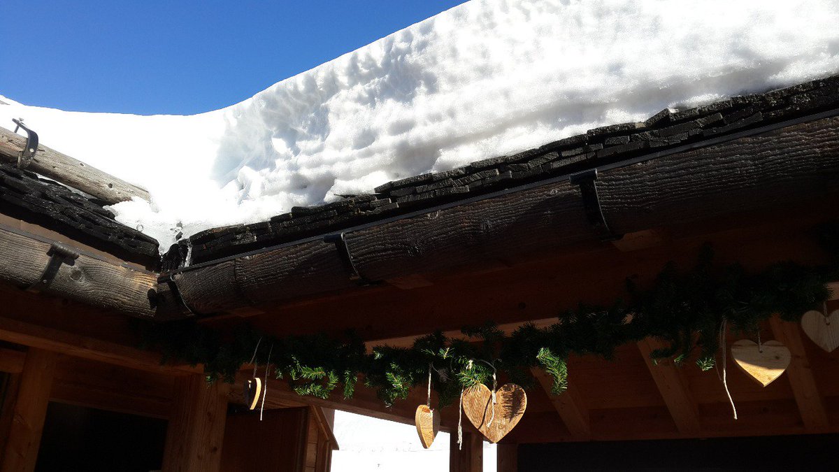 neilsonitaly's tweet photo. #lovesnow love #bluesky love #dolomites ..snow-on-the-roof #yesterday #rifugio #Boconara #Corvara #altabadia https://t.co/e62leq9d3L