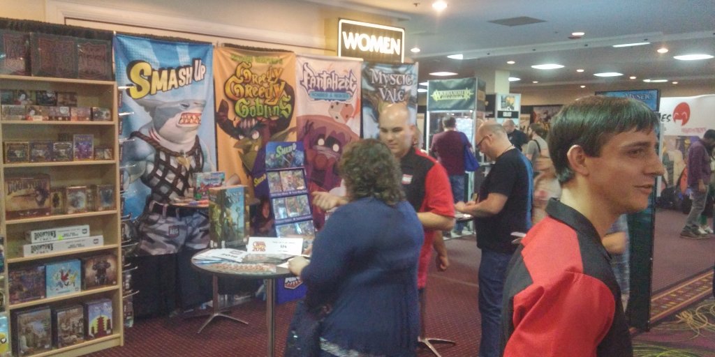 AEGMinions's tweet photo. #FlashbackFriday to last week's #GAMA2016 feat minions Spark Plug and Graveyard @GamaOnline @alderac https://t.co/I6uhIMLAm6