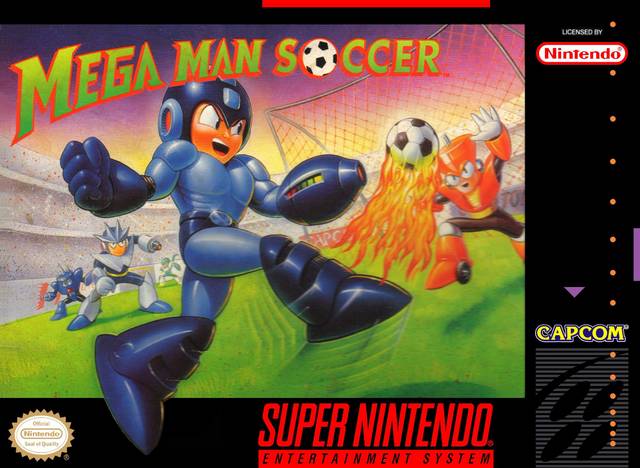 repisanintendo's tweet photo. ¡Felices 21 años RockMan's Soccer (Mega Man Soccer)!
Super Famicom, 1994. https://t.co/FAe3UyEDTM