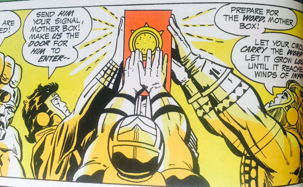 ArtOfLiefeld's tweet photo. Not Liefeld art but things to look out for this weekend at the movies #KingKirby #Parademons #Motherbox #OmegaSymbol https://t.co/YyX80SPbe5