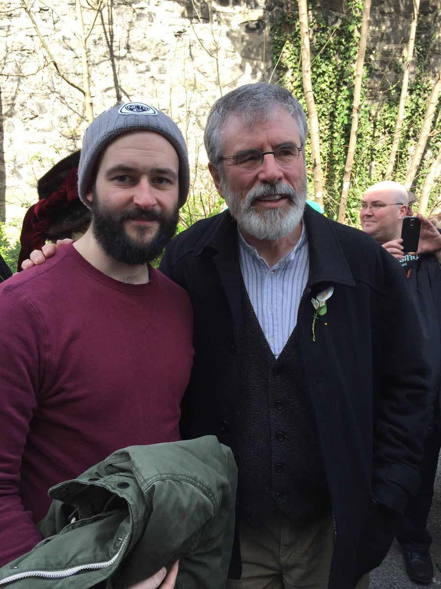 Dinny_77's tweet photo. Great turnout today Gerry 🇮🇪 @GerryAdamsSF https://t.co/UyFmMLlCT2